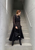 sheer dot dress shirt